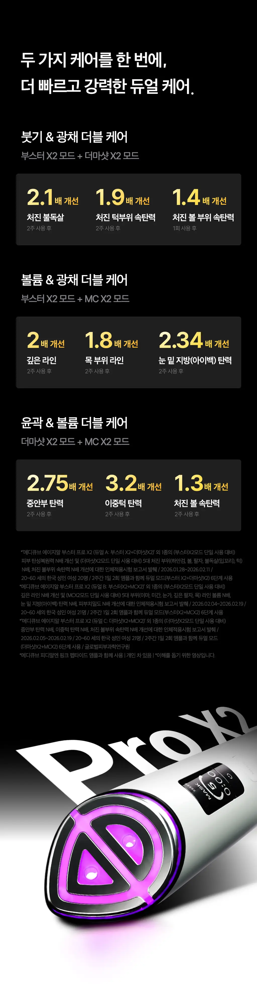 [UPGRADE] 메디큐브 에이지알 부스터 프로 X2 (핑크/화이트) 상세페이지 45